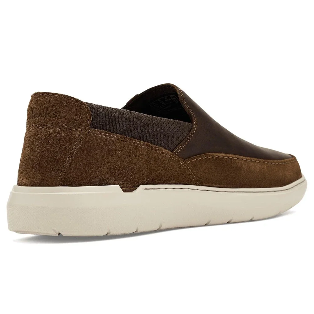 Clarks Flexwell Step 26187779 Men's 7.5 M Beeswax Slip-On Casual Shoes LIQ1577